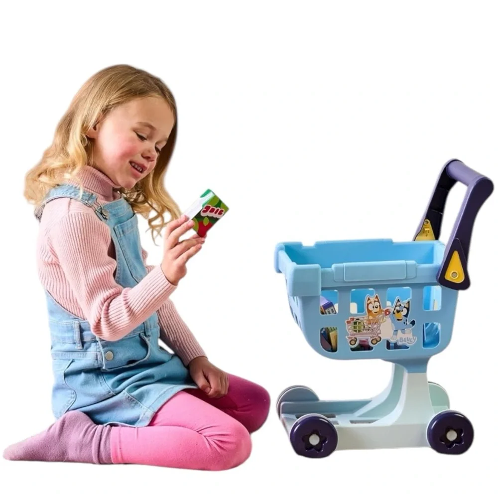 BLUEY - NWT Kids Shopping Cart Toy - Picture 4 of 7
